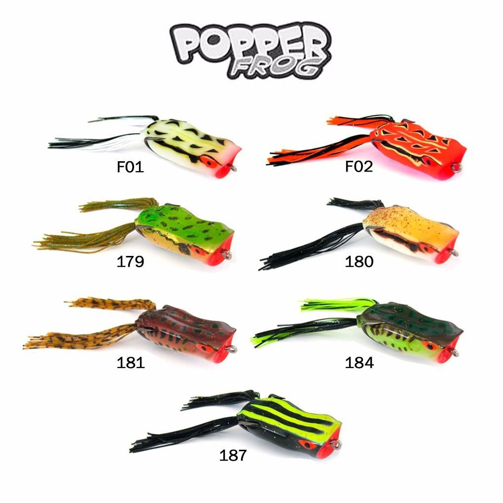 Isca Artificial Popper Frog 60 - Marine Sports